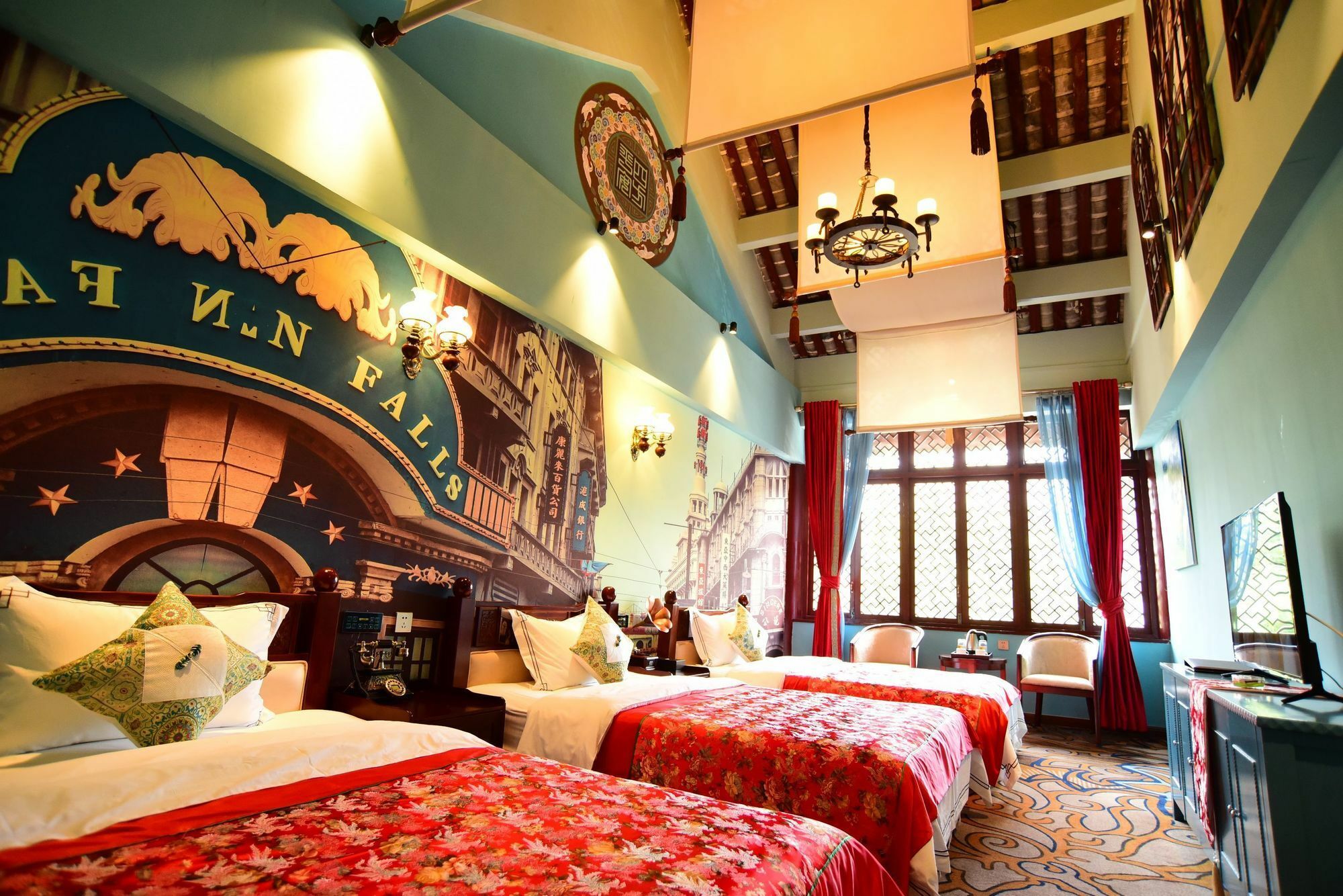 Vegas Cultural Hotel Chengdu Extérieur photo